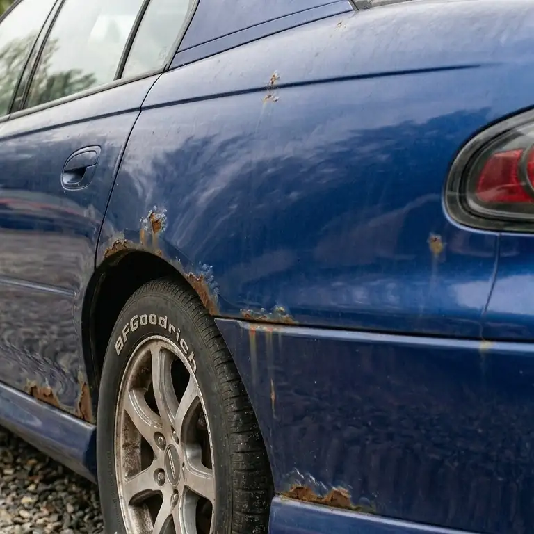 How to Treat Surface Rust on a Car Before Applying Touch Up Paint Image